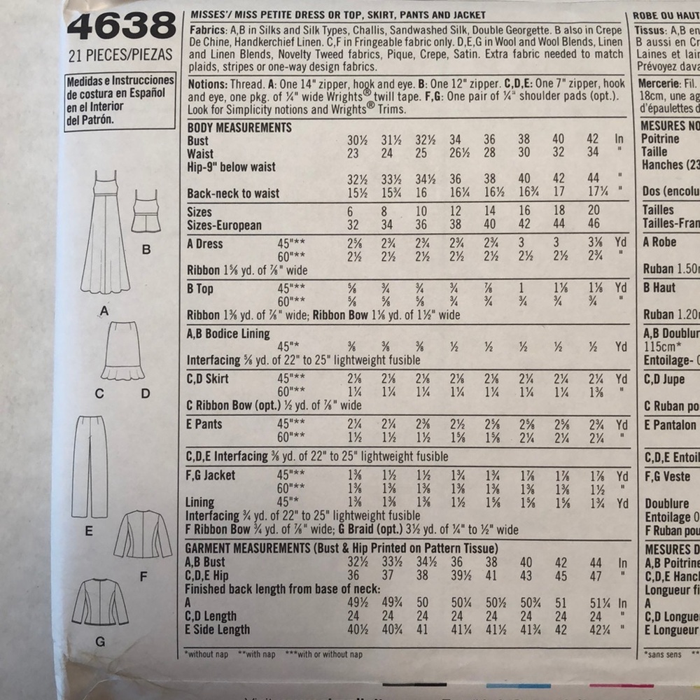 Simplicity Outfit Patterns - Picture 5 of 13